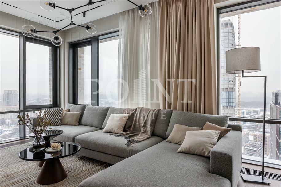 4-КОМН. КВАРТИРА С ОТДЕЛКОЙ 141.2 М² НА 39 ЭТАЖЕ