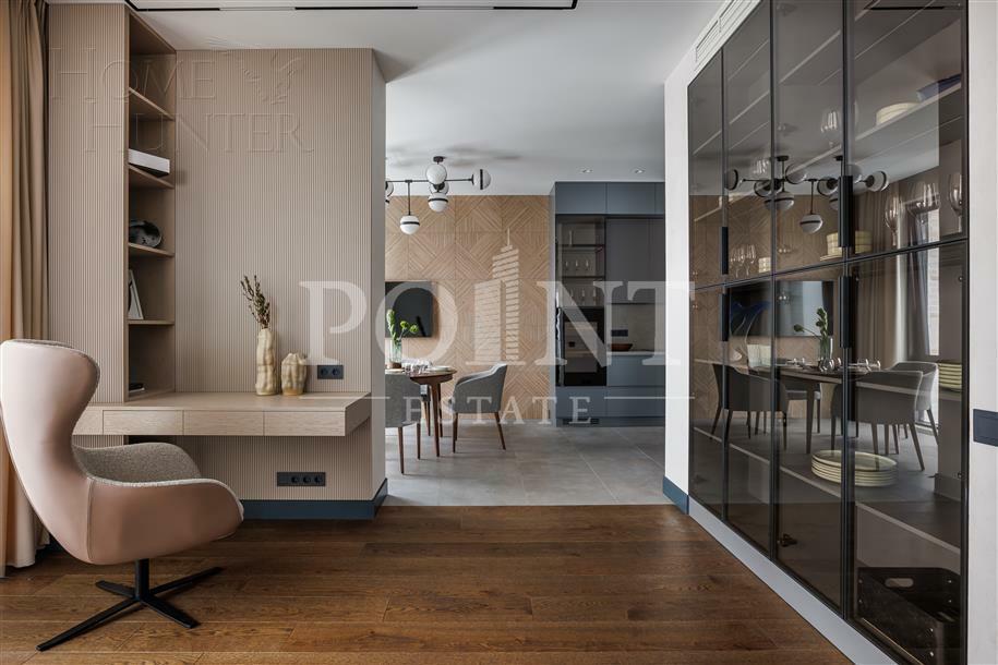 4-КОМН. КВАРТИРА С ОТДЕЛКОЙ 141.2 М² НА 39 ЭТАЖЕ