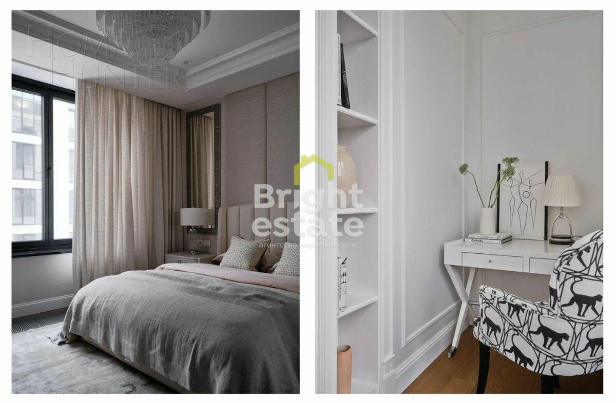 3-КОМН. АПАРТАМЕНТЫ С ОТДЕЛКОЙ 121.6 М² НА 12 ЭТАЖЕ