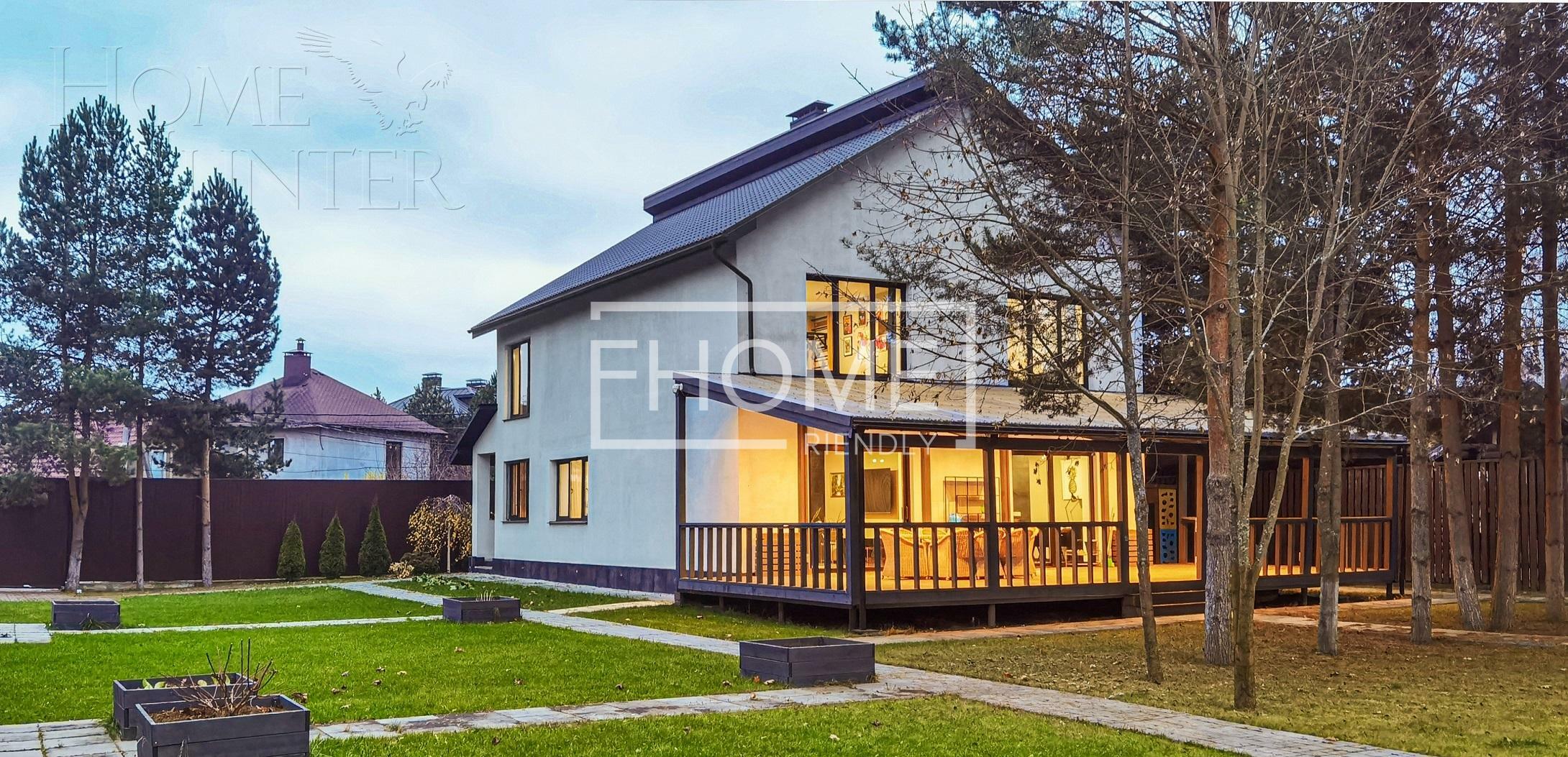 2-этажный коттедж 460 м² с отделкой