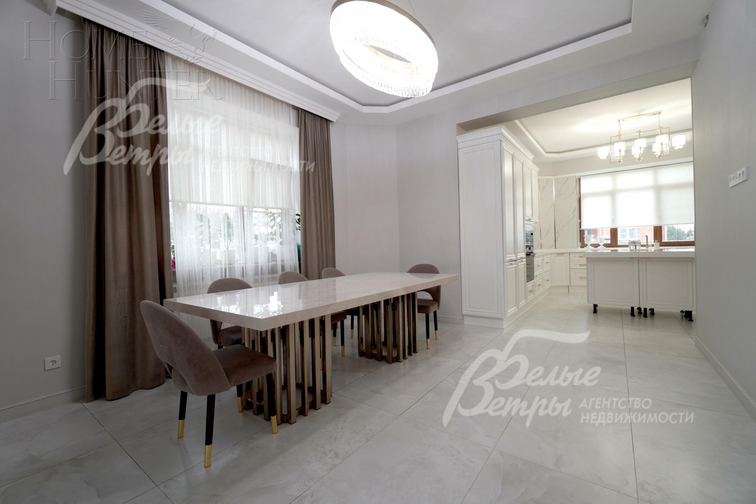 2-этажный коттедж 375 м² с отделкой