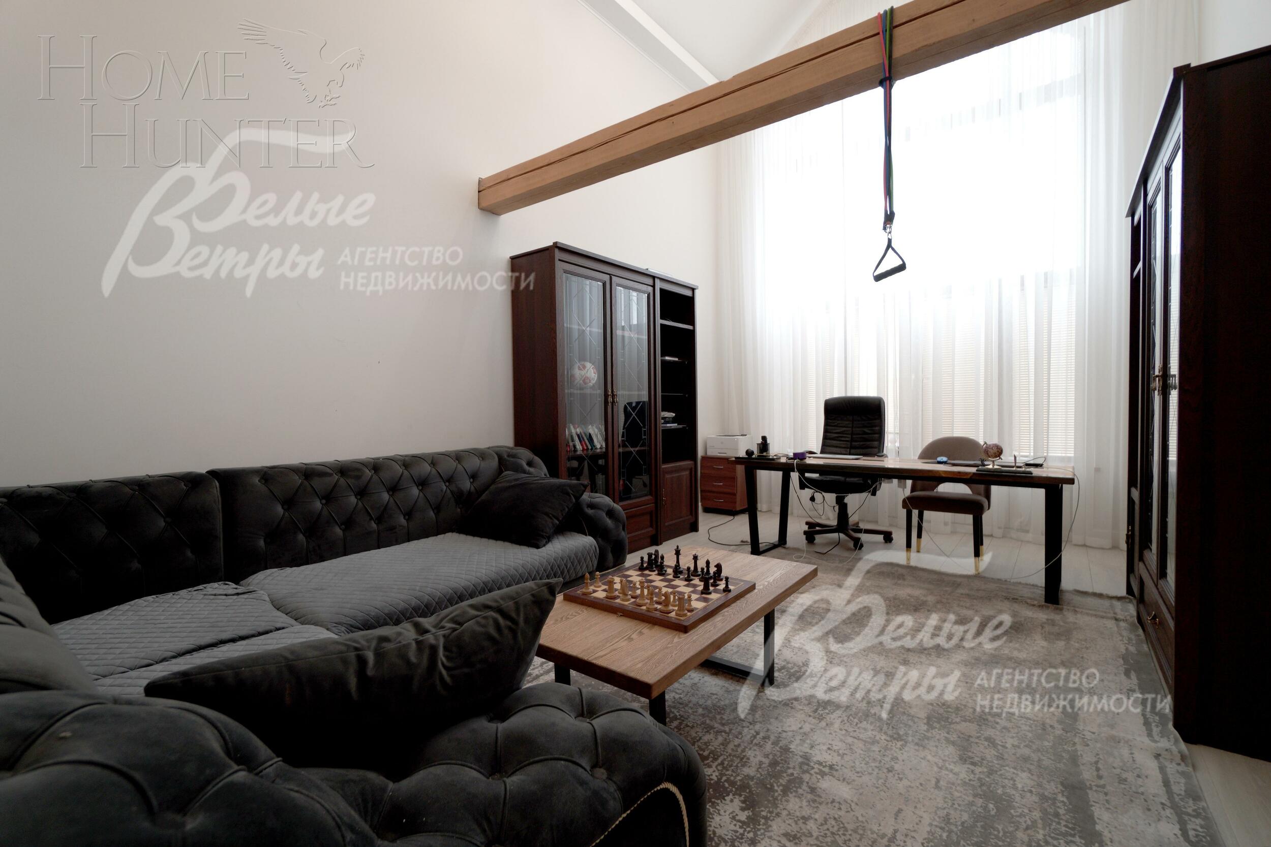 2-этажный коттедж 375 м² с отделкой