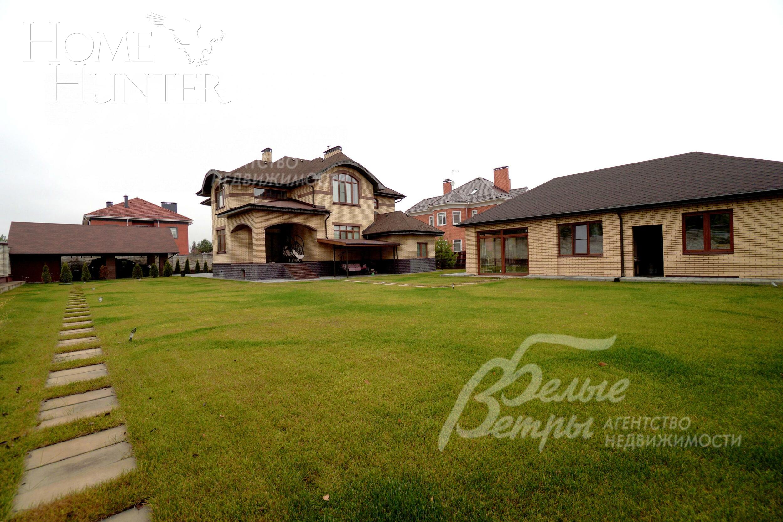 2-этажный коттедж 375 м² с отделкой