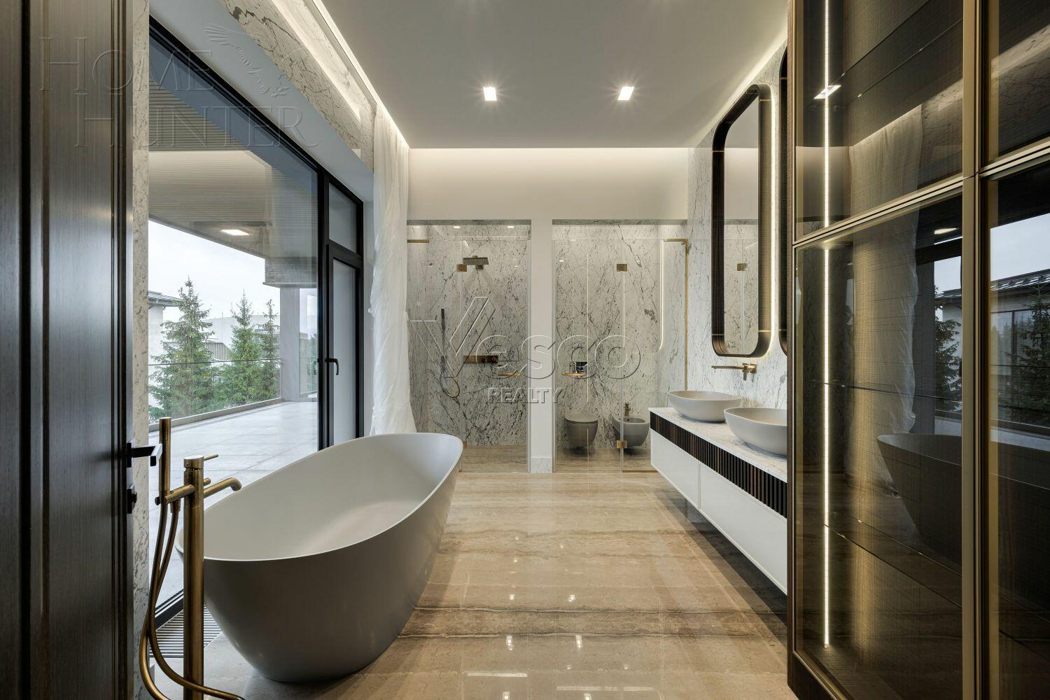 2-этажный коттедж 1 000 м² с отделкой