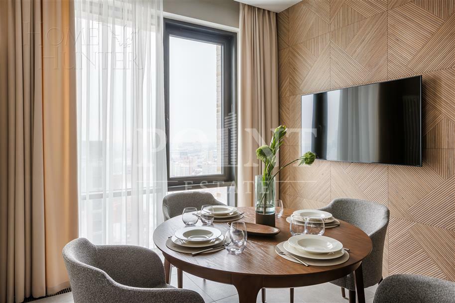 4-КОМН. КВАРТИРА С ОТДЕЛКОЙ 141.2 М² НА 39 ЭТАЖЕ