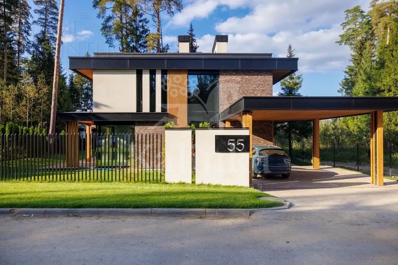 2-этажный коттедж 368.6 м² без отделки