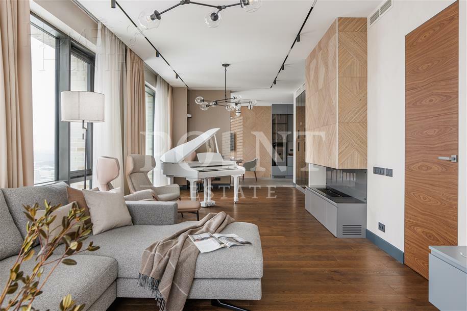 4-КОМН. КВАРТИРА С ОТДЕЛКОЙ 141.2 М² НА 39 ЭТАЖЕ