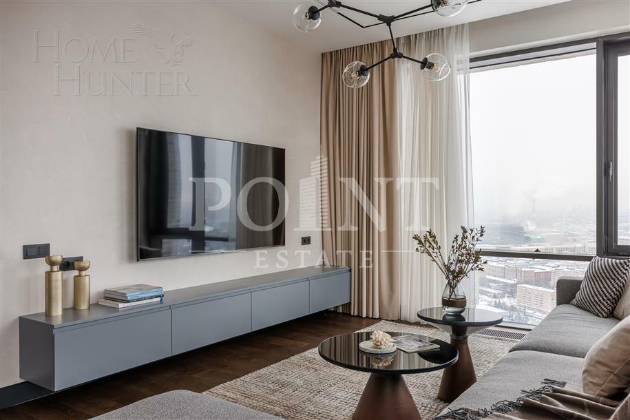 4-КОМН. КВАРТИРА С ОТДЕЛКОЙ 141.2 М² НА 39 ЭТАЖЕ