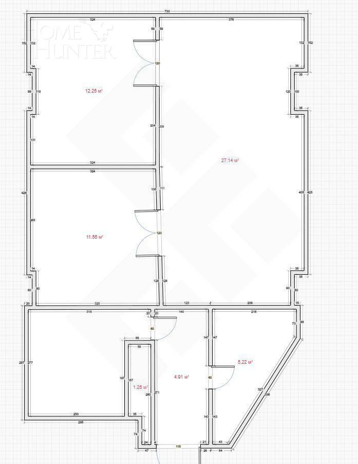 3-КОМН. КВАРТИРА С ОТДЕЛКОЙ 72 М² НА 17 ЭТАЖЕ