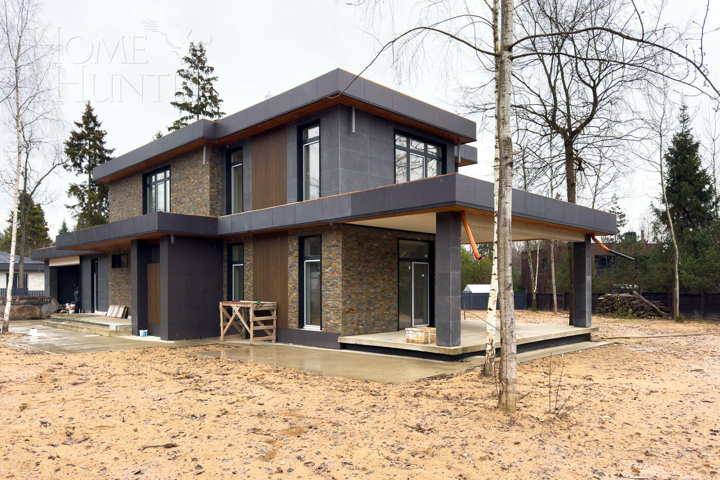 2-этажный коттедж 360 м² без отделки