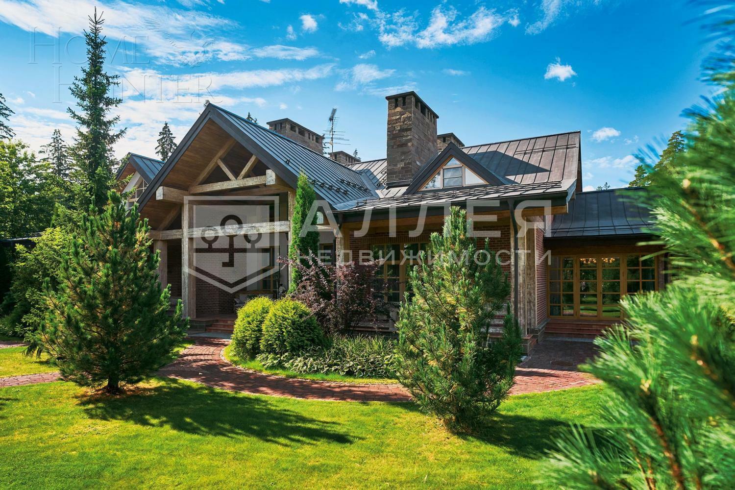 2-этажный коттедж 1 185 м² с отделкой