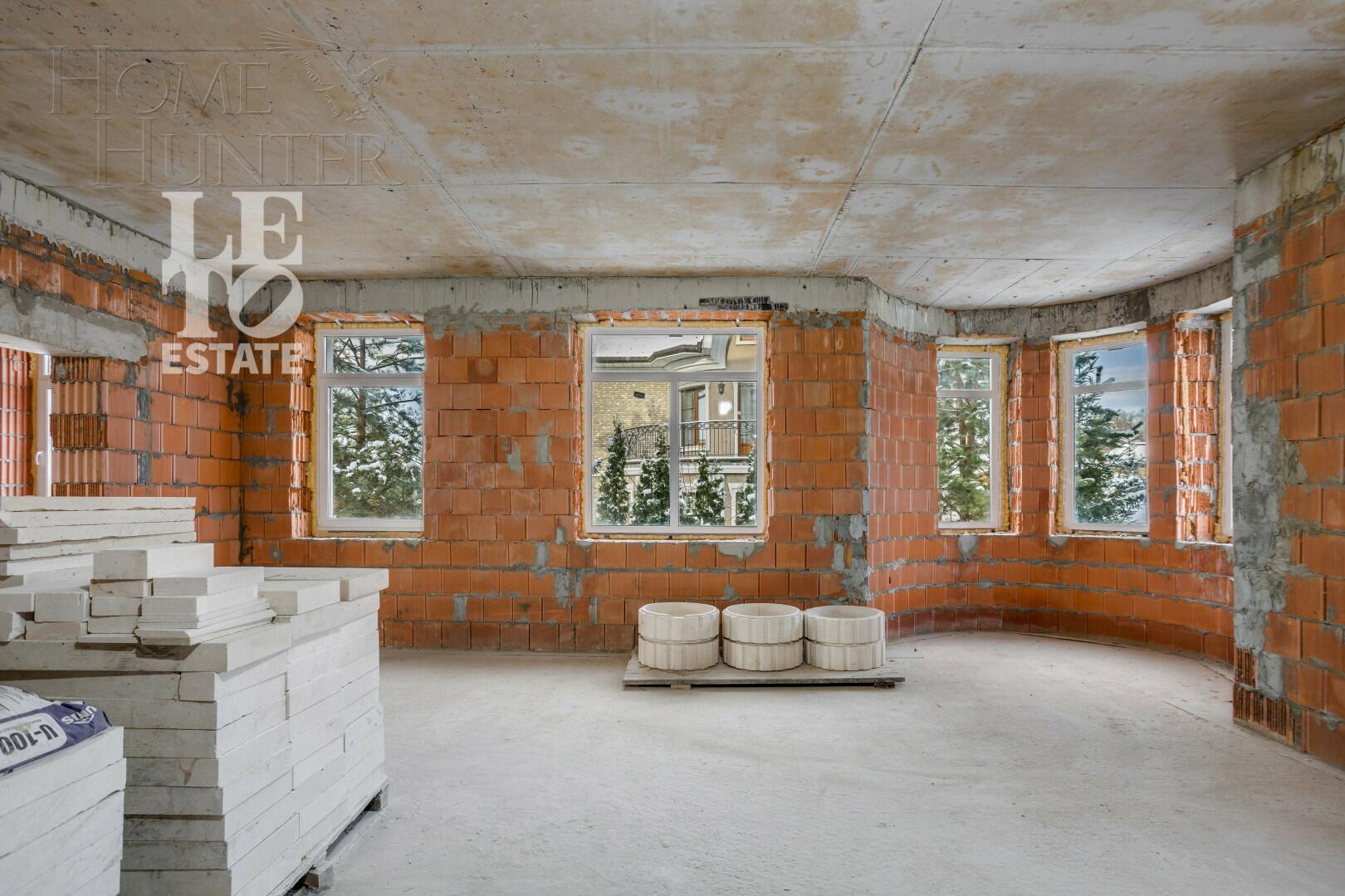 2-этажный коттедж 860 м² без отделки