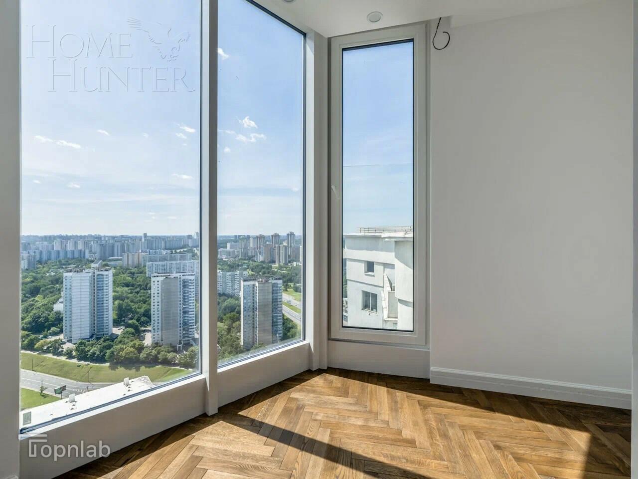 5-КОМН. ПЕНТХАУС С ОТДЕЛКОЙ 190 М² НА 33 ЭТАЖЕ