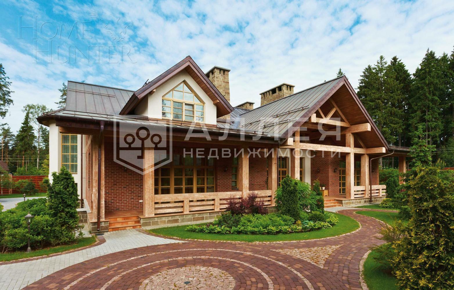 2-этажный коттедж 1 185 м² с отделкой