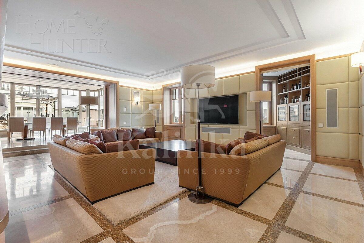 7-КОМН. ПЕНТХАУС С ОТДЕЛКОЙ 362 М² НА 6 ЭТАЖЕ