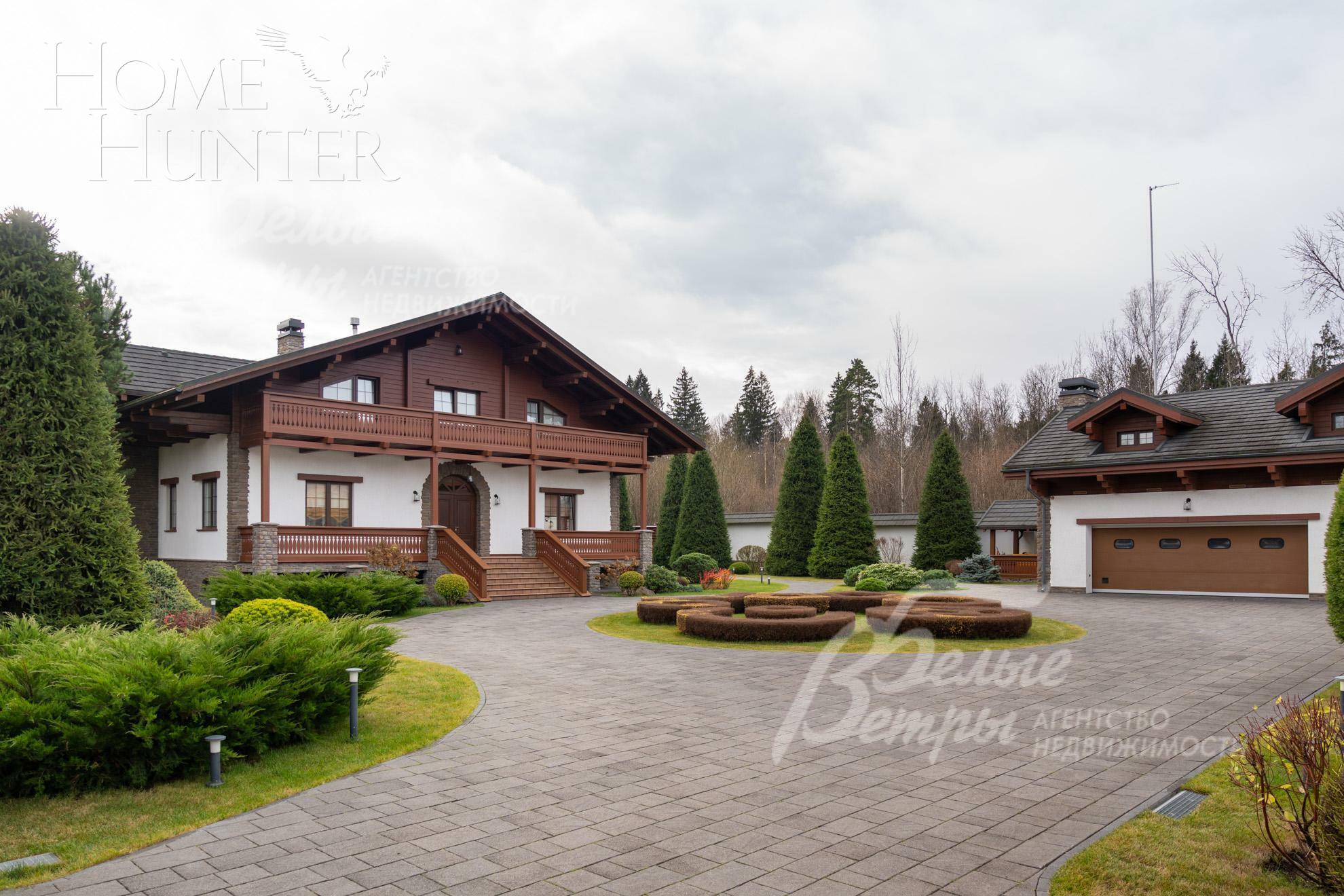 2-этажный коттедж 900 м² с отделкой