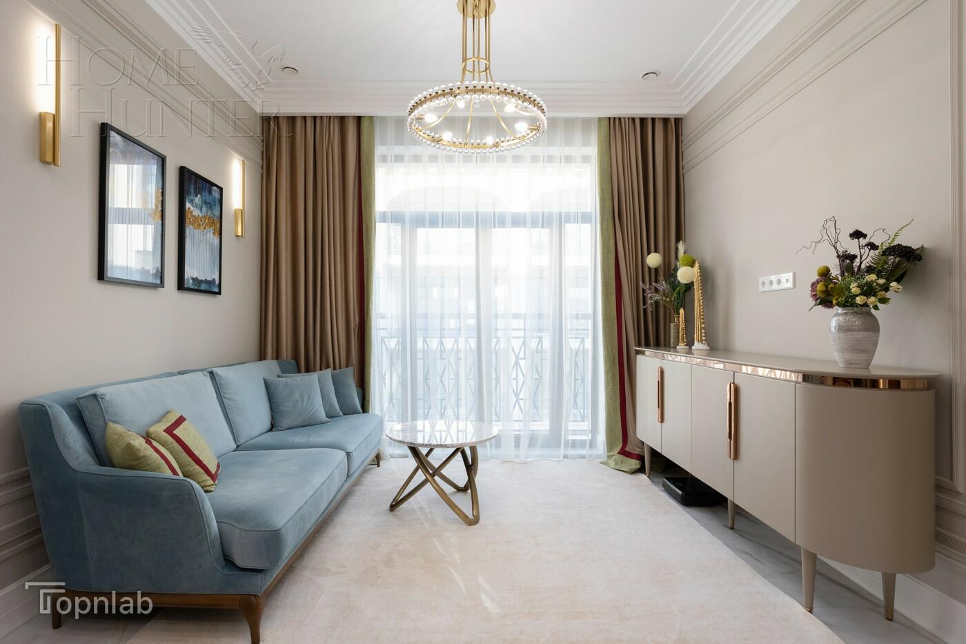 1-КОМН. КВАРТИРА С ОТДЕЛКОЙ 55.2 М² НА 7 ЭТАЖЕ