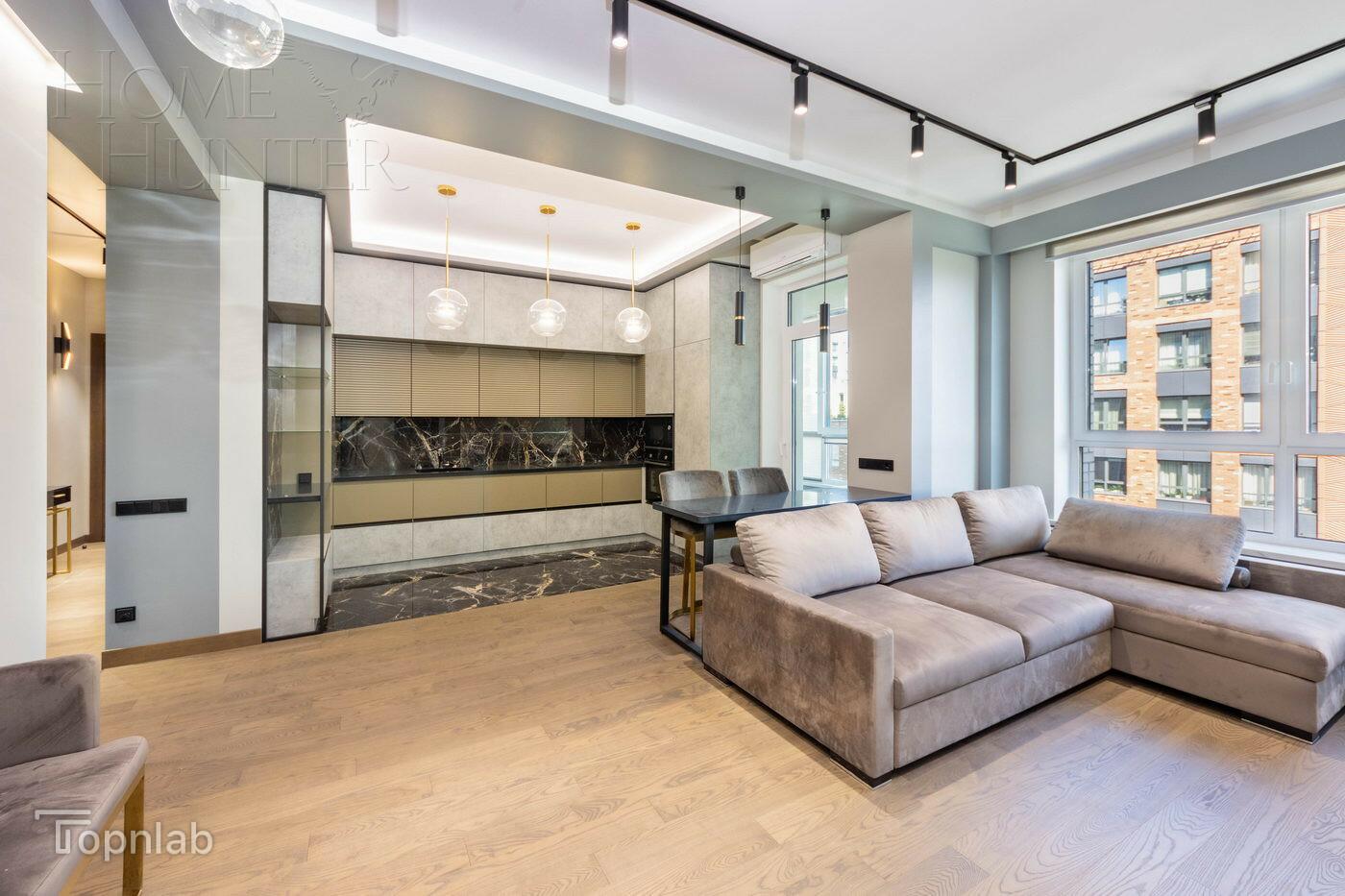 3-КОМН. КВАРТИРА С ОТДЕЛКОЙ 81.4 М² НА 8 ЭТАЖЕ