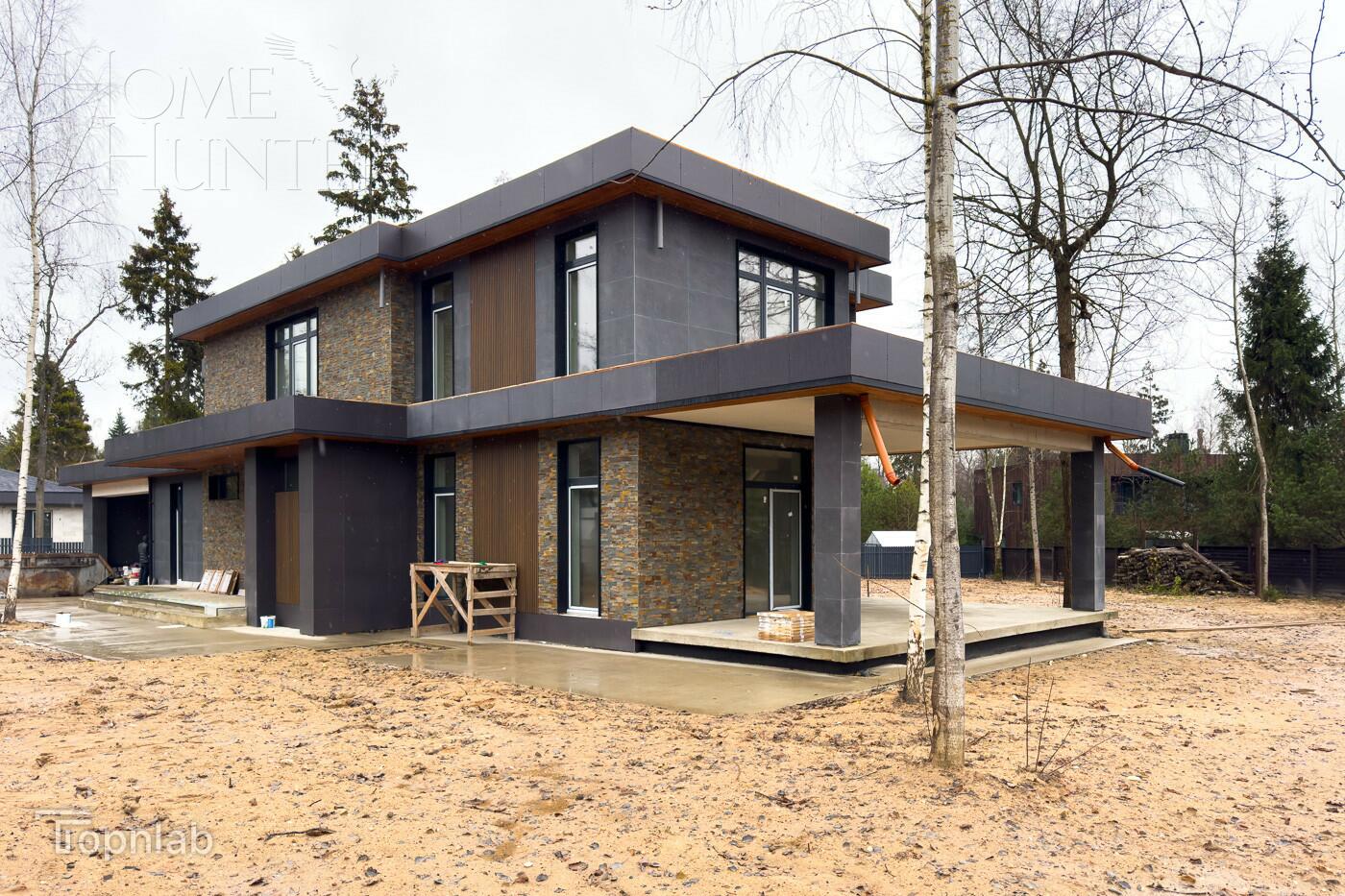 2-этажный коттедж 360 м² без отделки