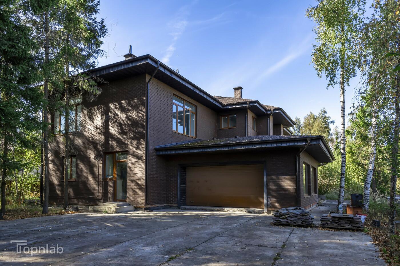 2-этажный коттедж 420 м² без отделки