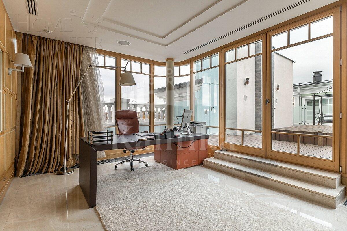 7-КОМН. ПЕНТХАУС С ОТДЕЛКОЙ 362 М² НА 6 ЭТАЖЕ