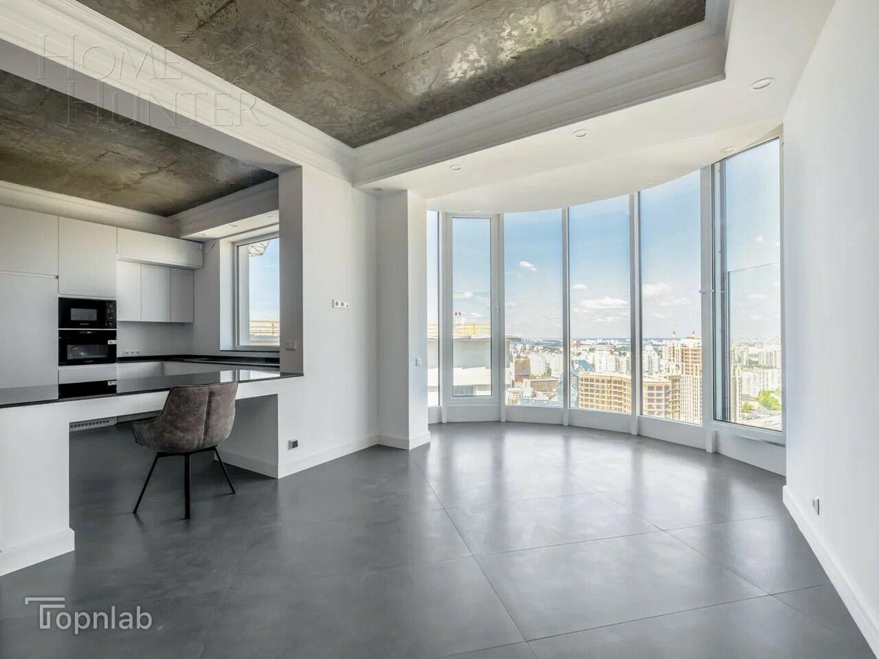 5-КОМН. ПЕНТХАУС С ОТДЕЛКОЙ 190 М² НА 33 ЭТАЖЕ