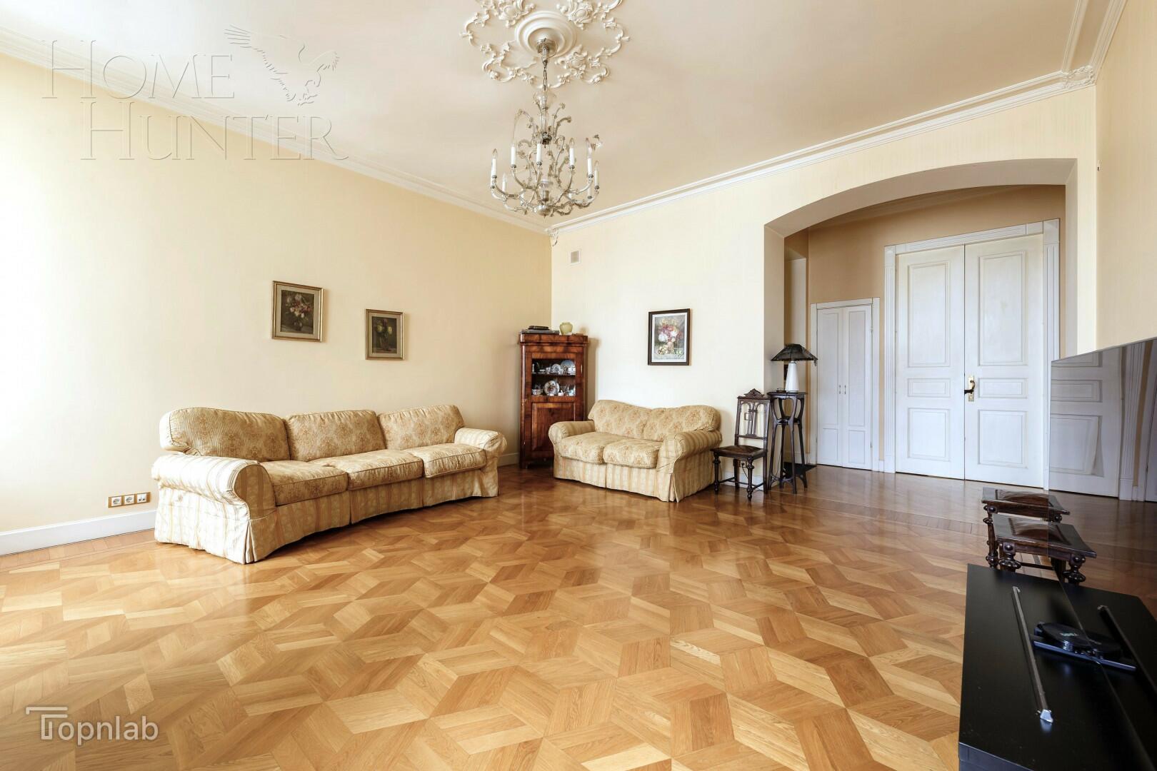 4-КОМН. КВАРТИРА С ОТДЕЛКОЙ 135 М² НА 4 ЭТАЖЕ