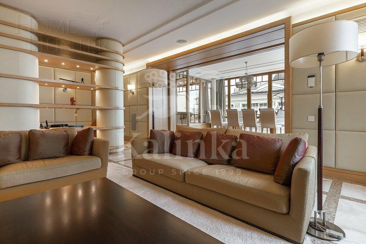 7-КОМН. ПЕНТХАУС С ОТДЕЛКОЙ 362 М² НА 6 ЭТАЖЕ