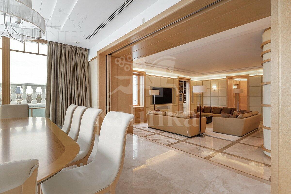 7-КОМН. ПЕНТХАУС С ОТДЕЛКОЙ 362 М² НА 6 ЭТАЖЕ