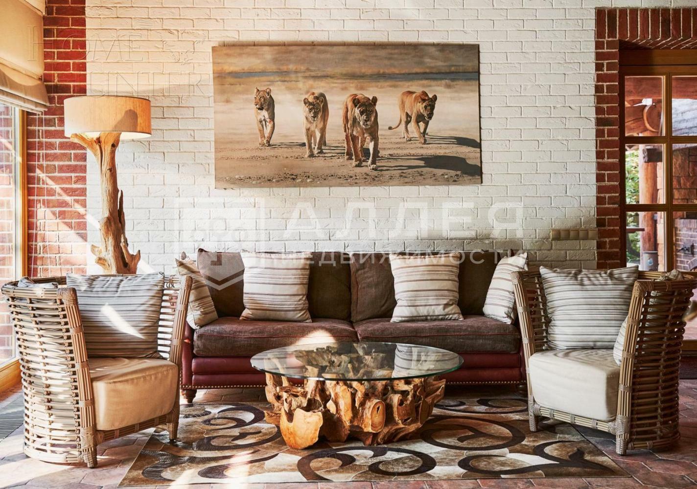 2-этажный коттедж 1 185 м² с отделкой