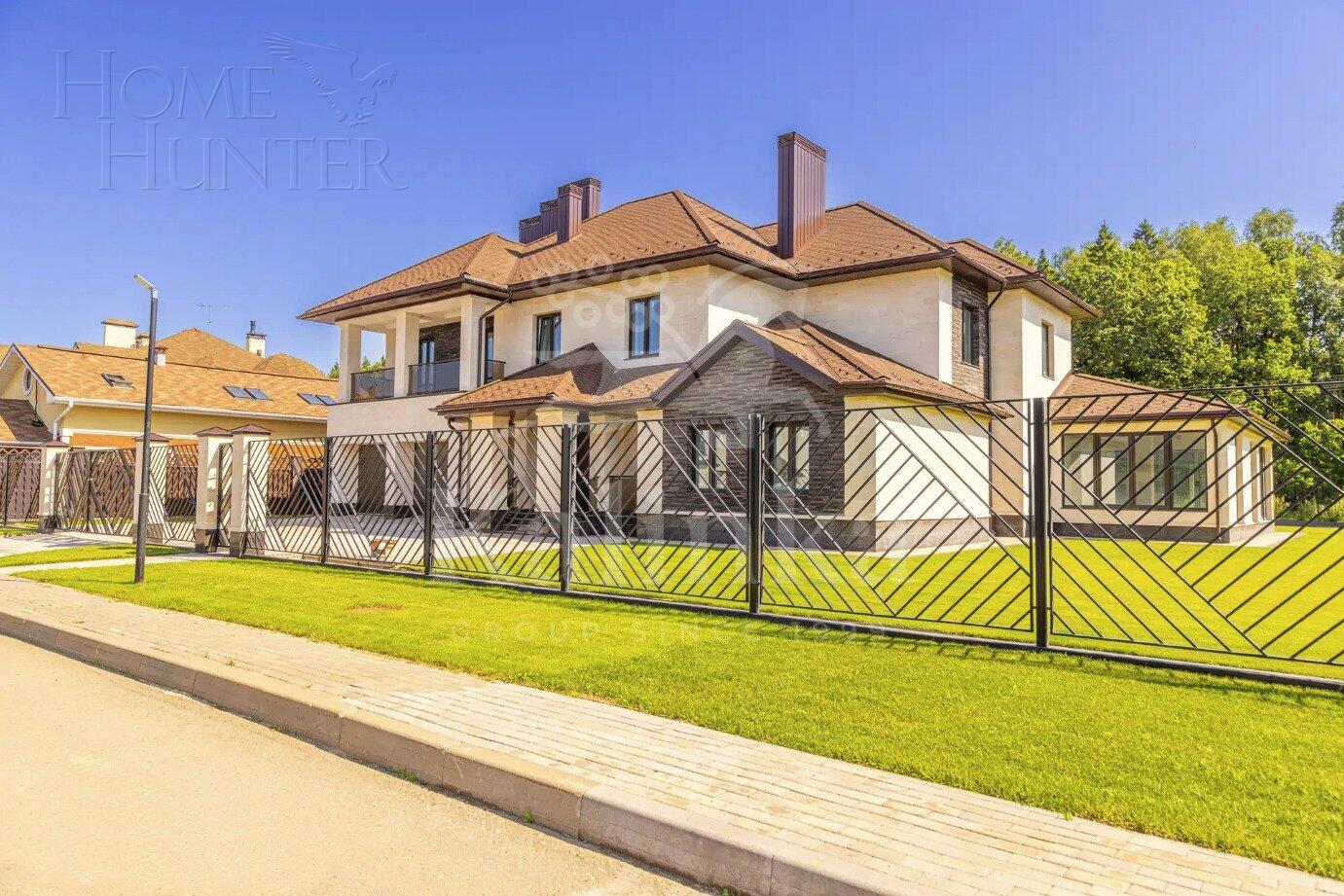 2-этажный коттедж 600 м² без отделки