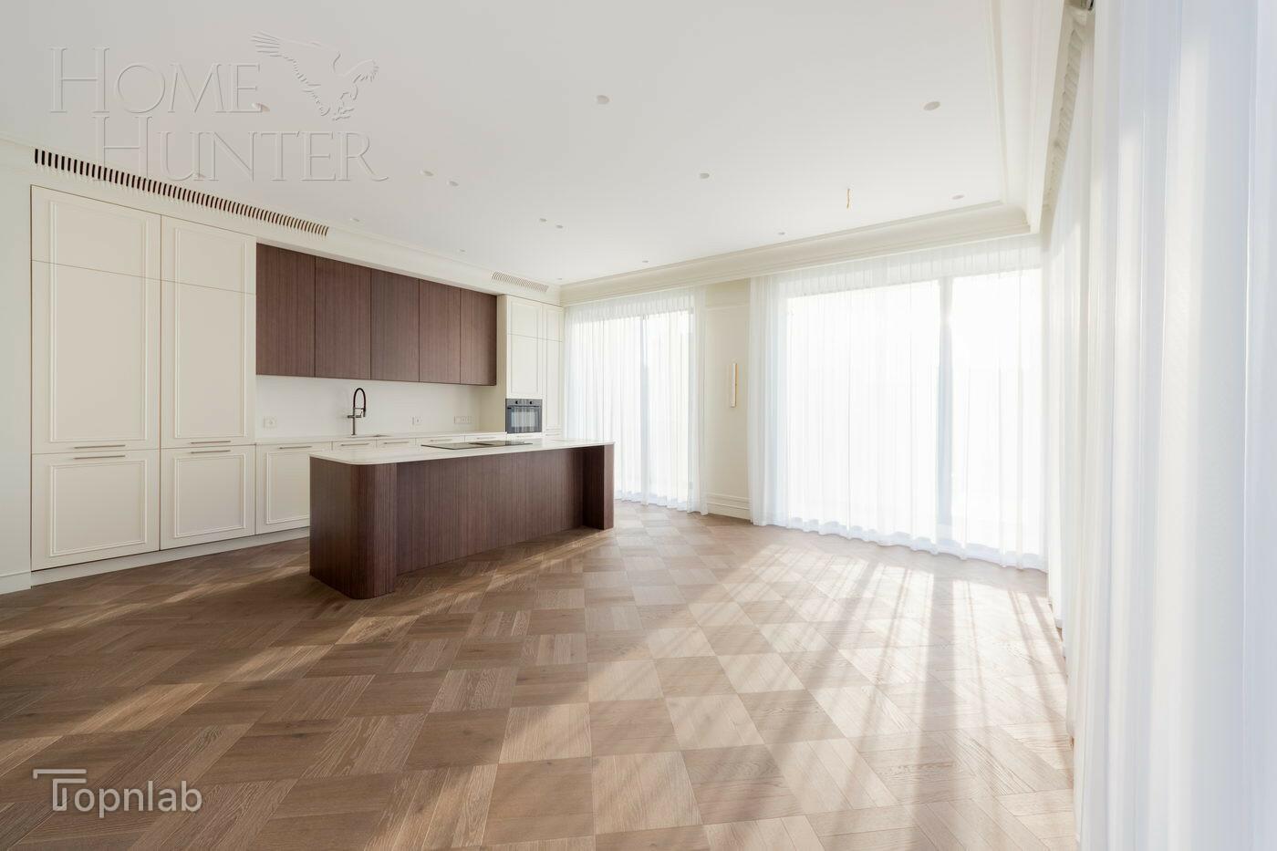 4-КОМН. КВАРТИРА С ОТДЕЛКОЙ 133 М² НА 3 ЭТАЖЕ