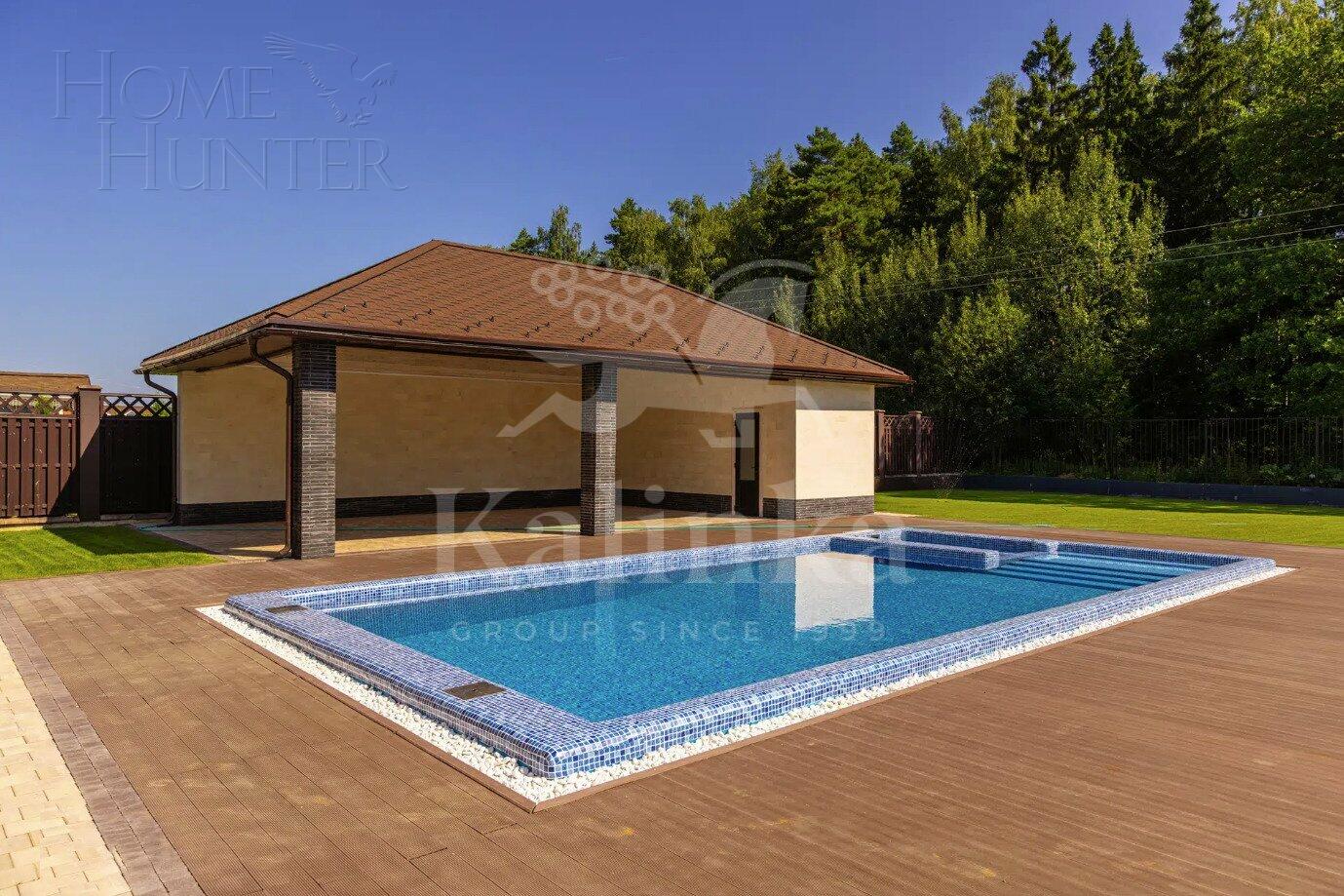 2-этажный коттедж 600 м² без отделки