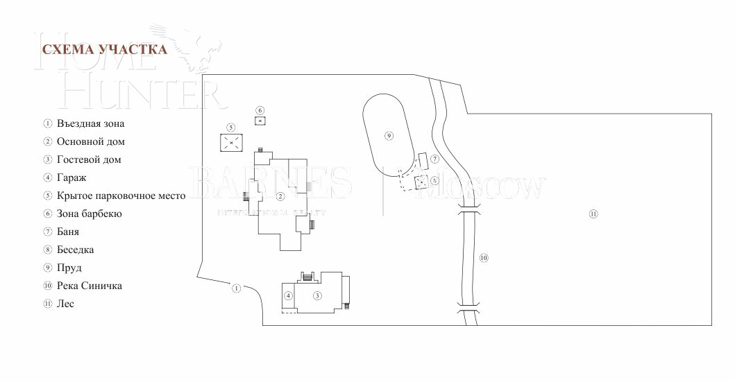2-этажный коттедж 1 250 м² с отделкой