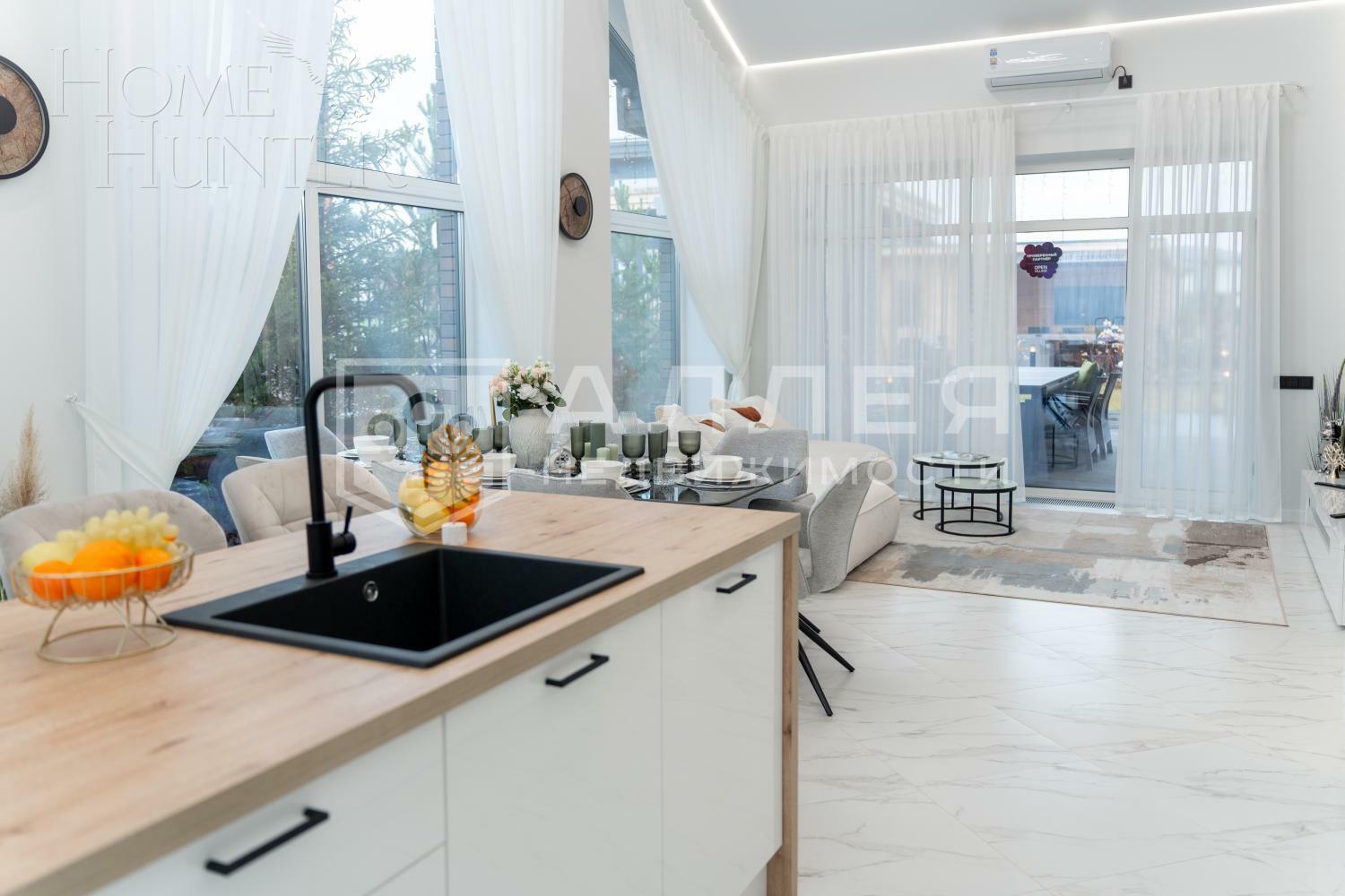 1-этажный коттедж 165 м² с отделкой