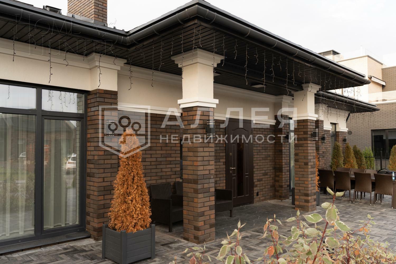 1-этажный коттедж 165 м² с отделкой