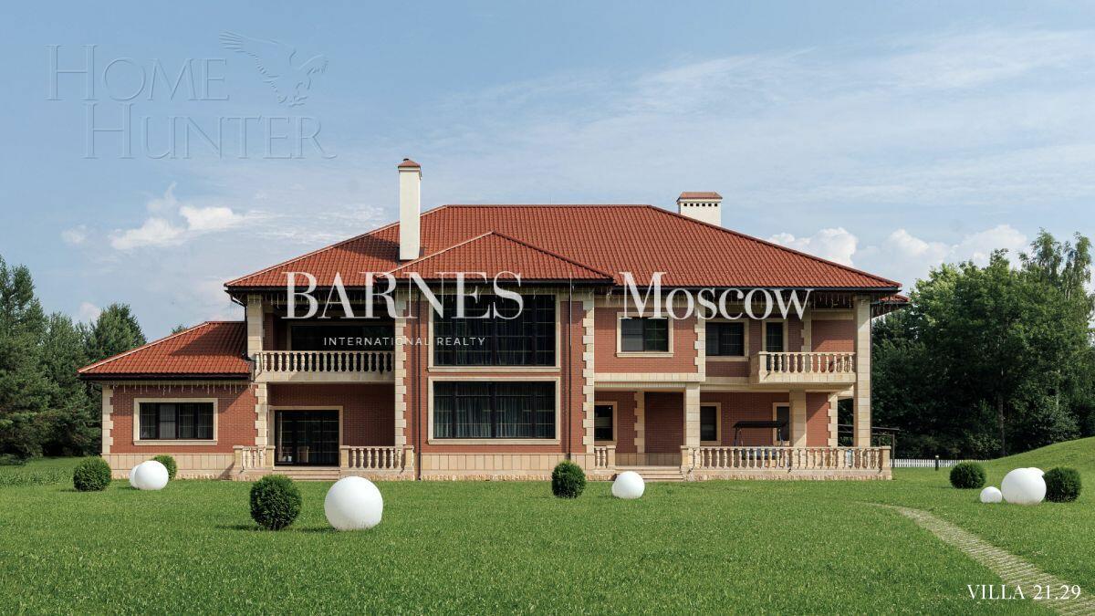 2-этажный коттедж 1 250 м² с отделкой