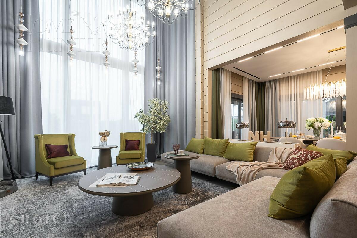 2-этажный коттедж 354 м² с отделкой