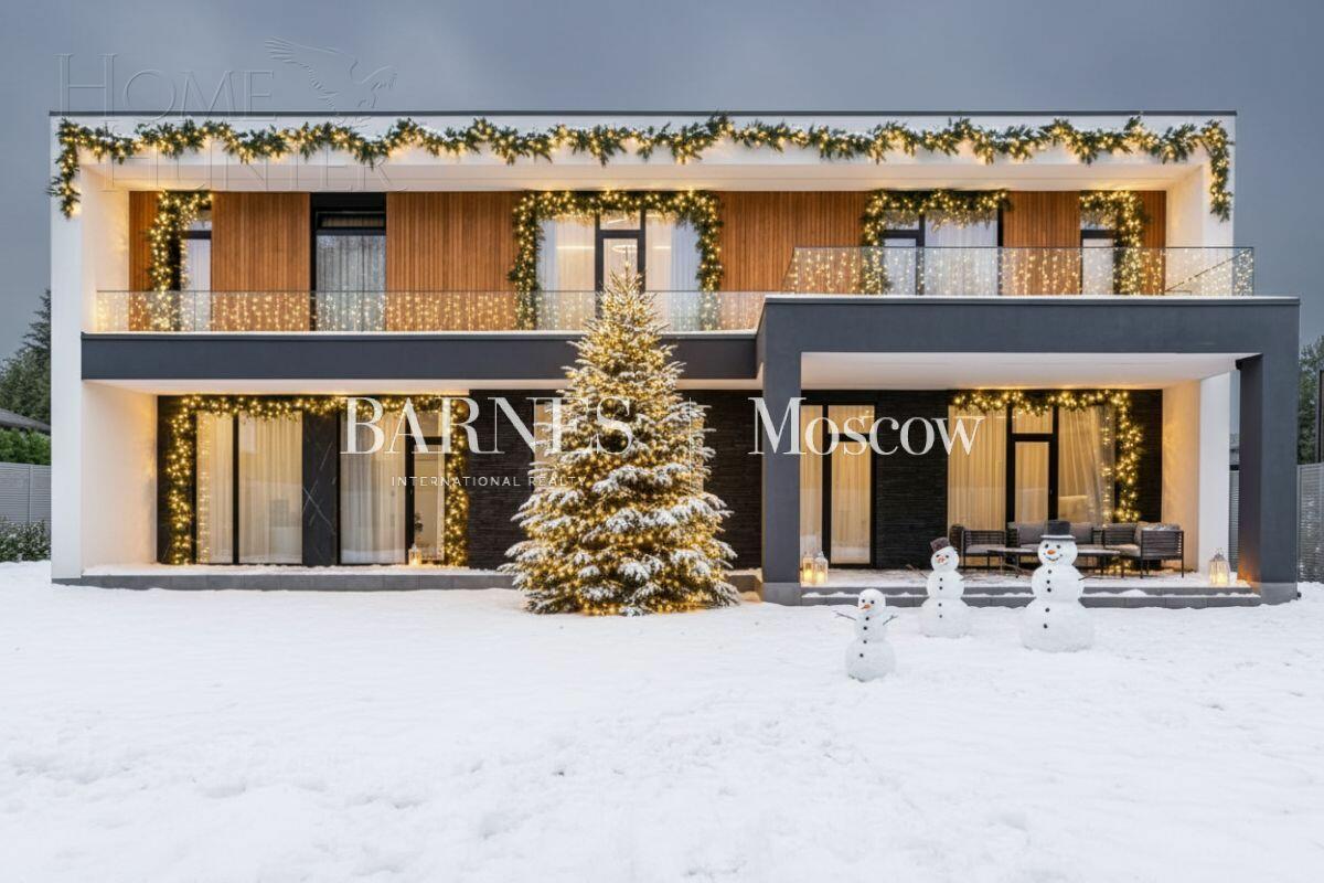 2-этажный коттедж 604 м² с отделкой