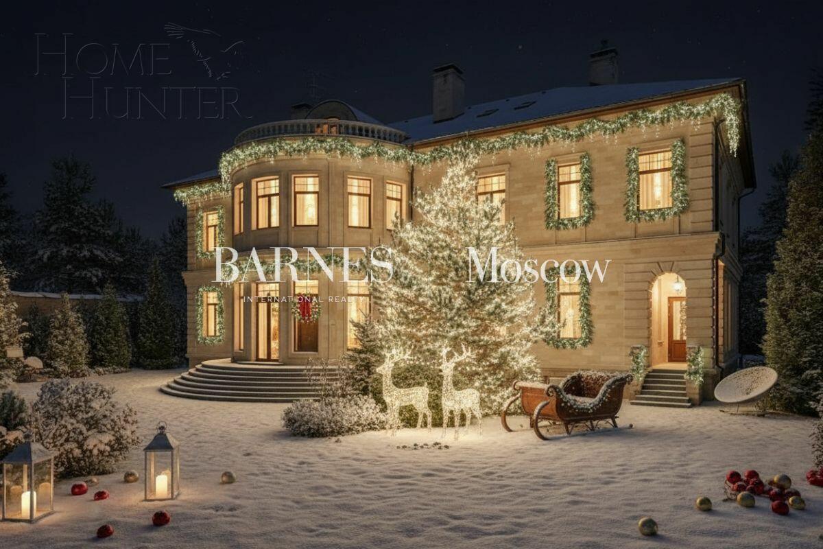 2-этажный коттедж 1 400 м² с отделкой