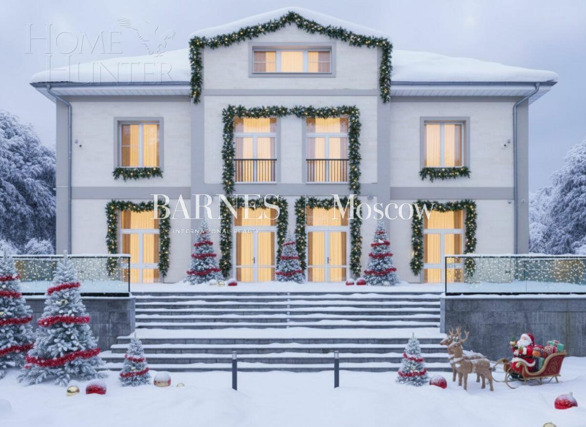 2-этажный коттедж 1 438 м² с отделкой