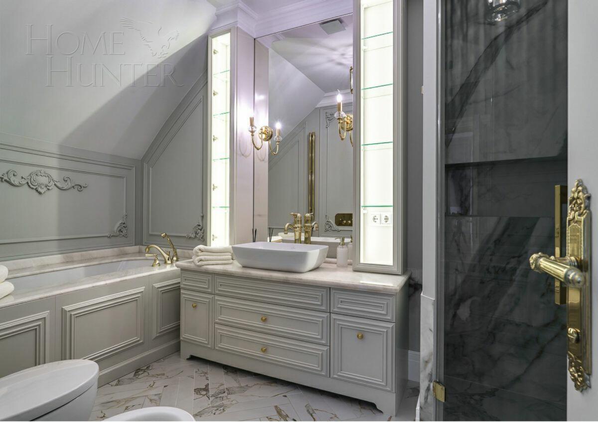 2-этажный коттедж 360 м² с отделкой