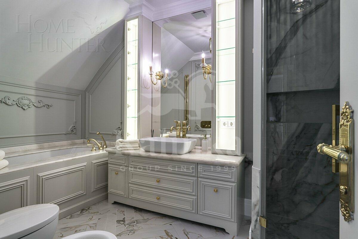 2-этажный коттедж 360 м² с отделкой