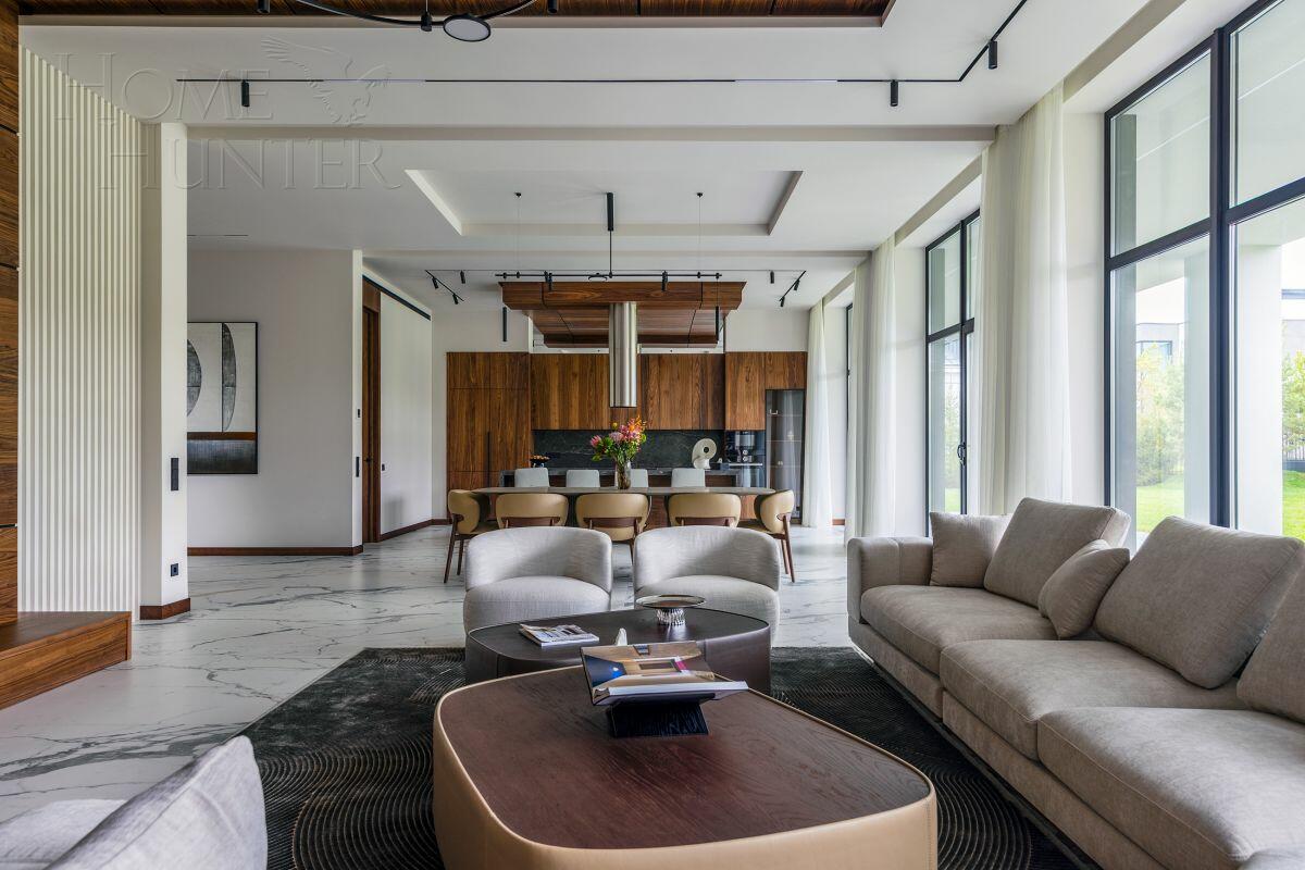 2-этажный коттедж 731 м² с отделкой