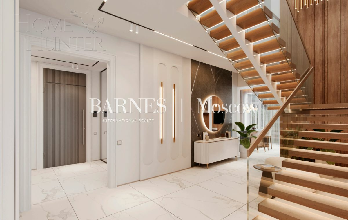 2-этажный коттедж 520 м² без отделки