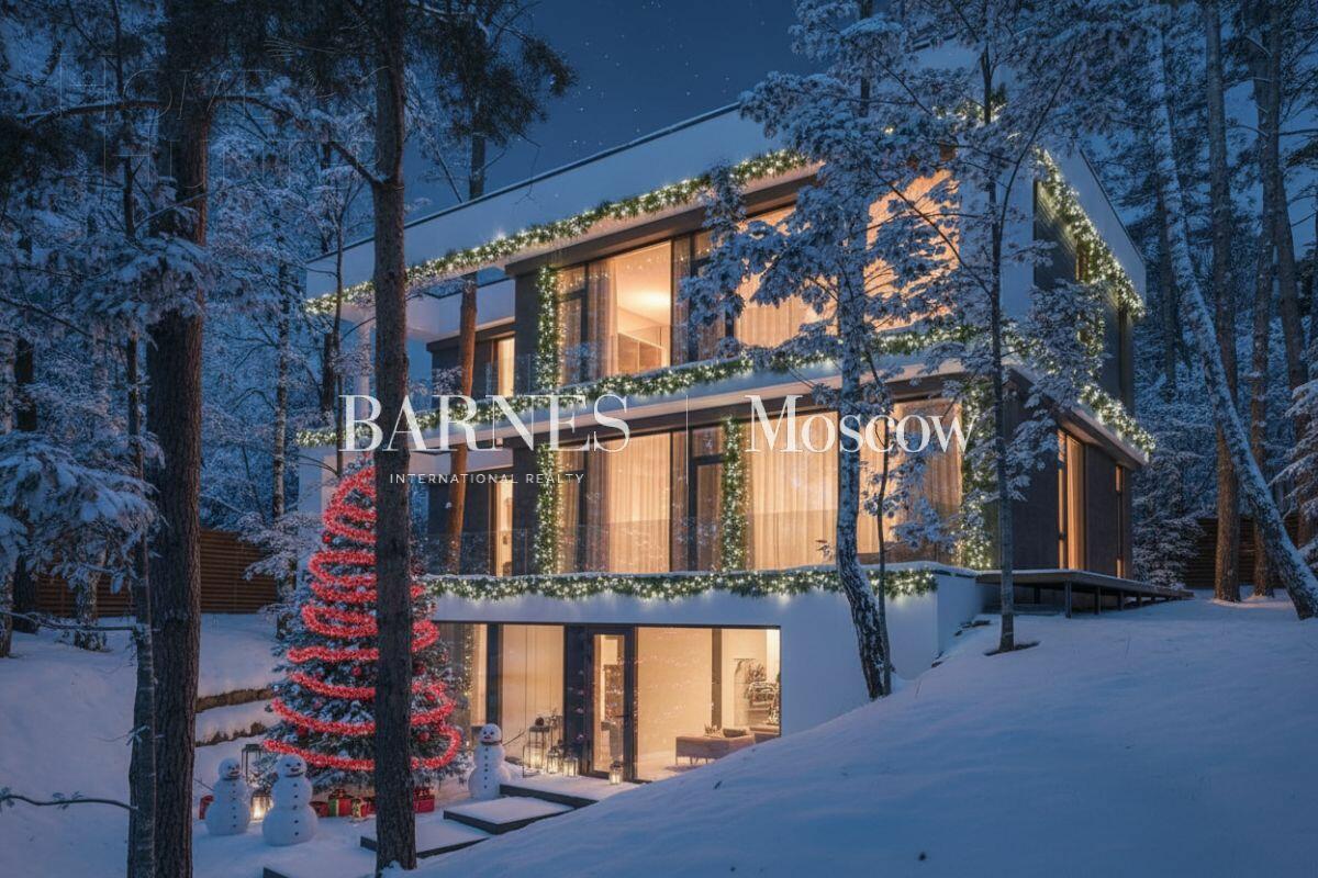 2-этажный коттедж 650 м² с отделкой