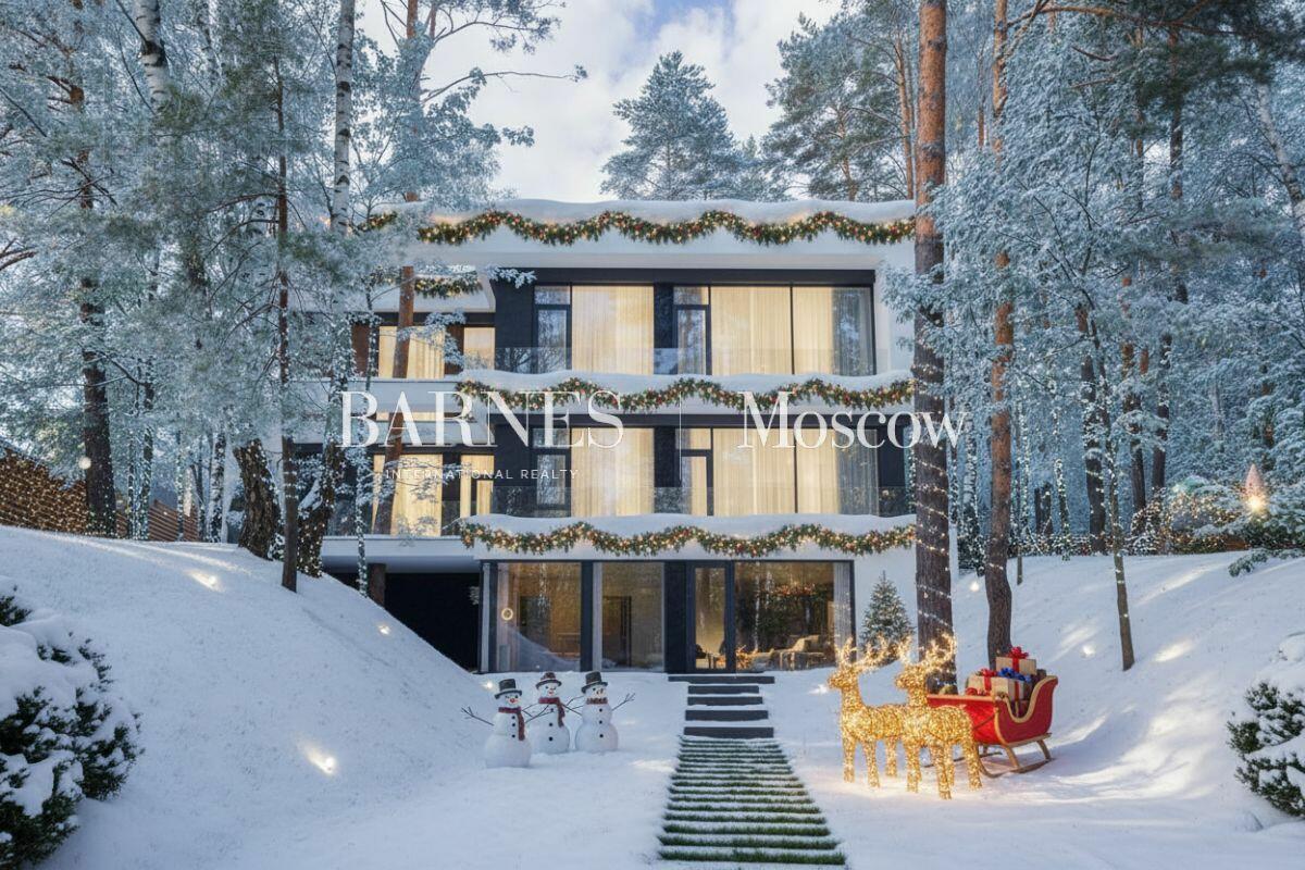 2-этажный коттедж 650 м² с отделкой