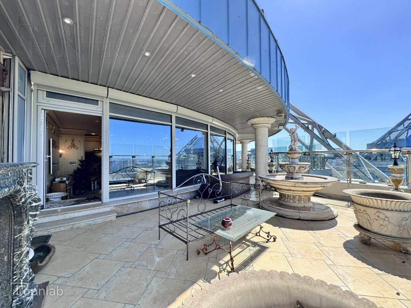 2-УРОВНЕВЫЙ ПЕНТХАУС С ОТДЕЛКОЙ 435 М² НА 30 ЭТАЖЕ