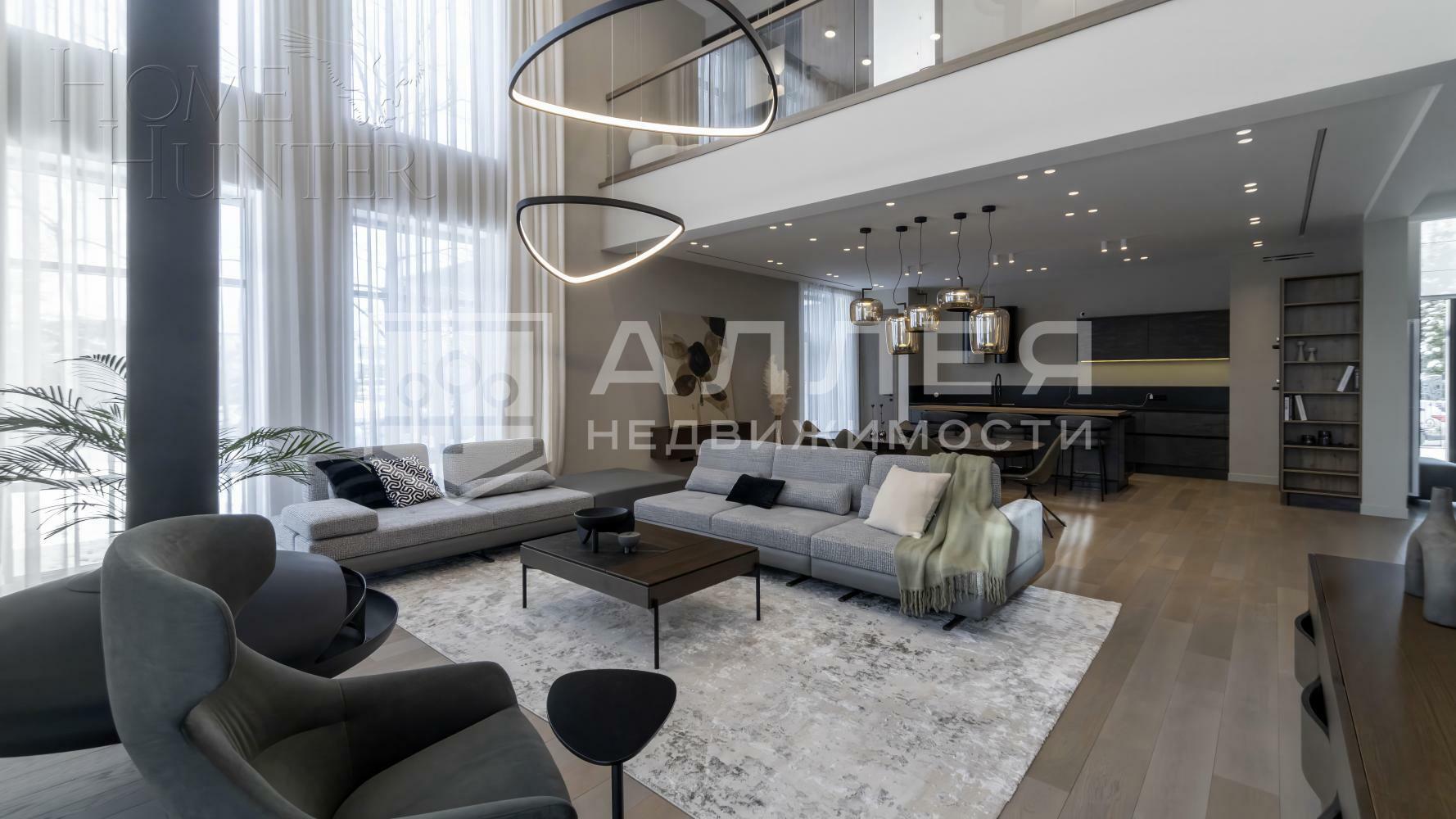 2-этажный коттедж 700 м² с отделкой