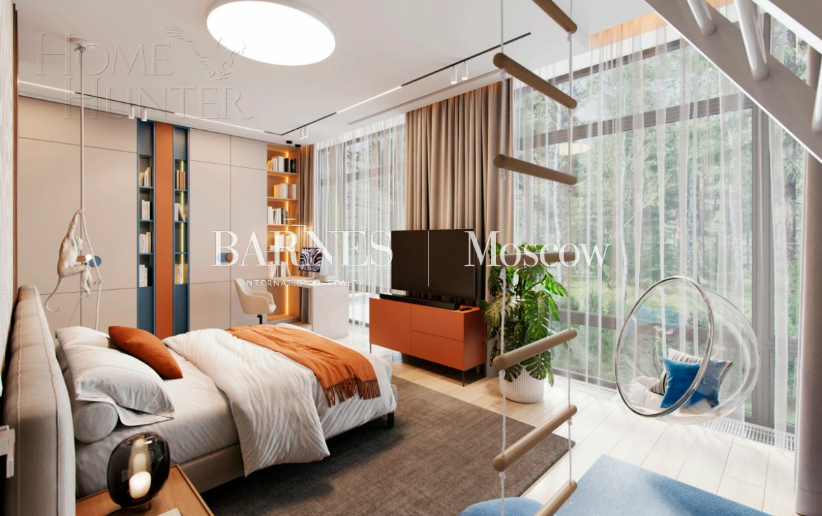 2-этажный коттедж 520 м² без отделки